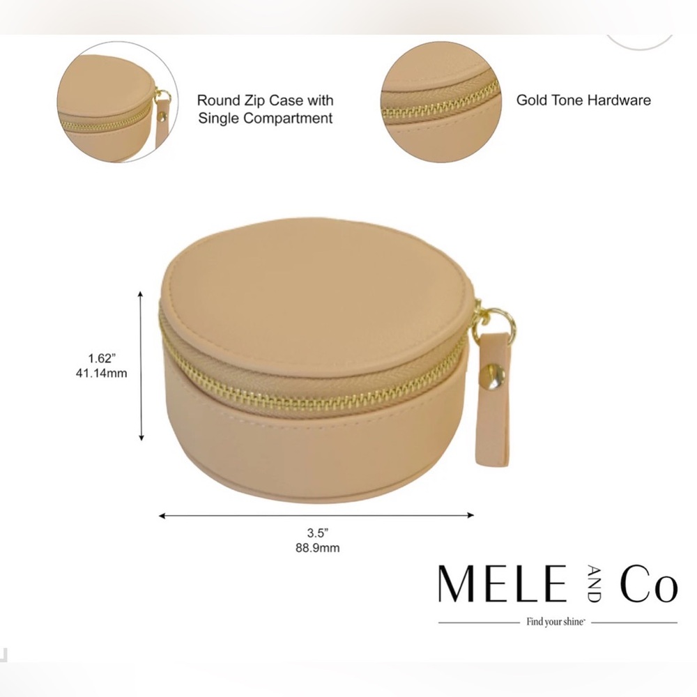 Mele and Co Stow and Go Mini Travel Jewelry Box NIB MSRP $35 - Picture 4 of 11